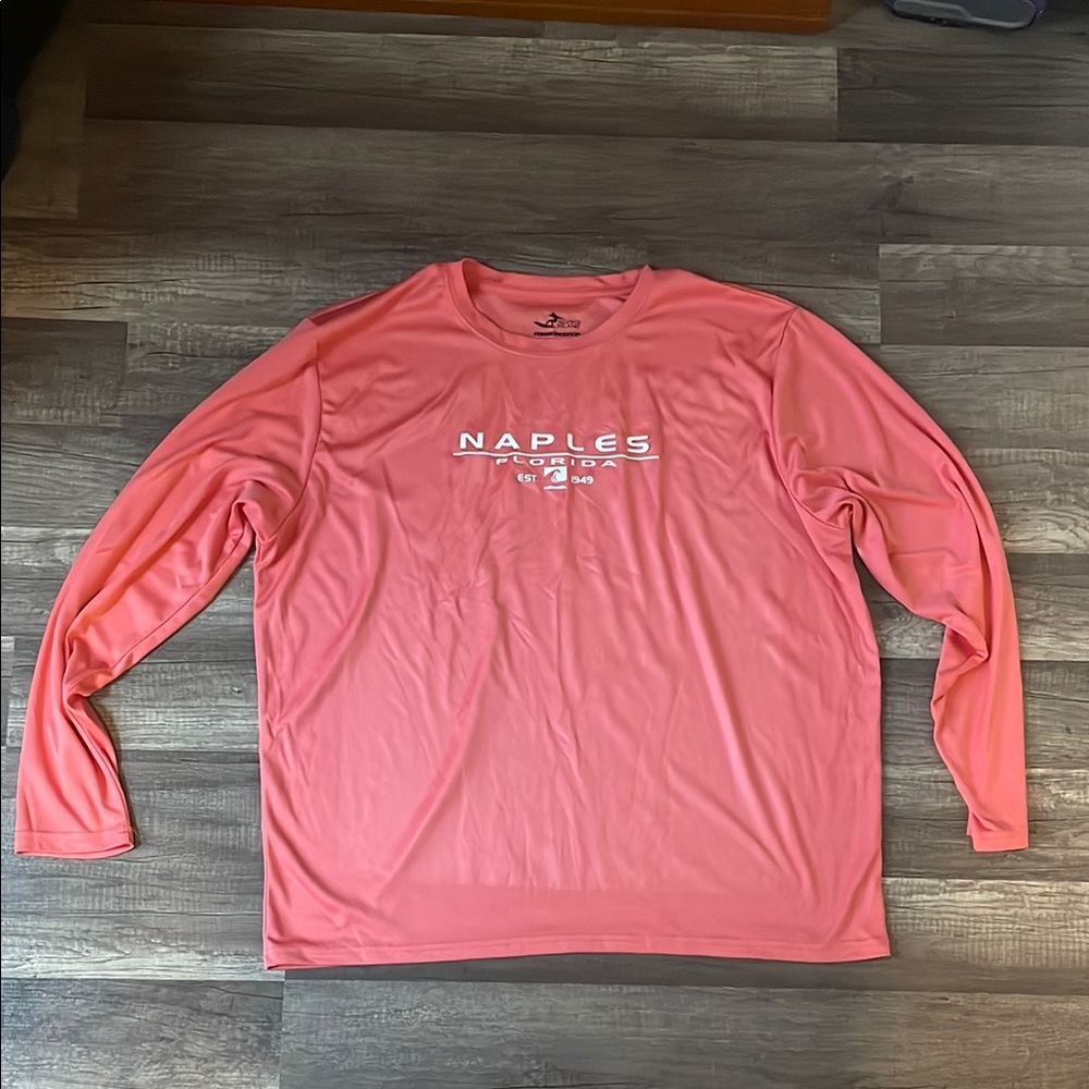 Naples Florida Long Sleeve Shirt in Pink